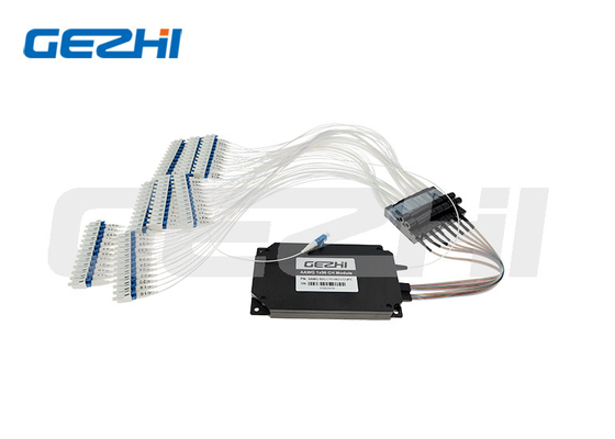 1x96 conector del módulo LC/UPC del canal AAWG DWDM con la caja del metal