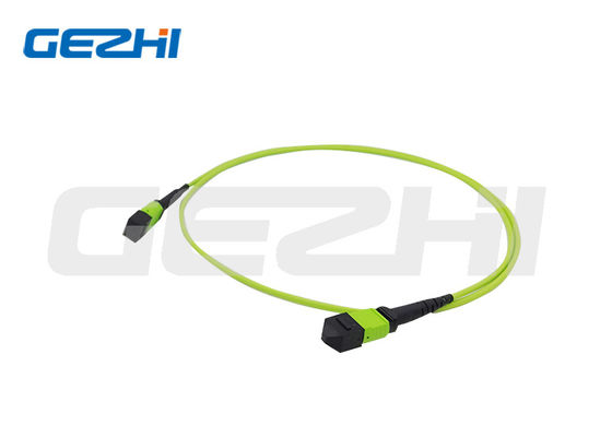 Cable de conexión de fibra óptica MPO OM5 multimodo con longitud personalizada para aplicaciones de grado de centro de datos