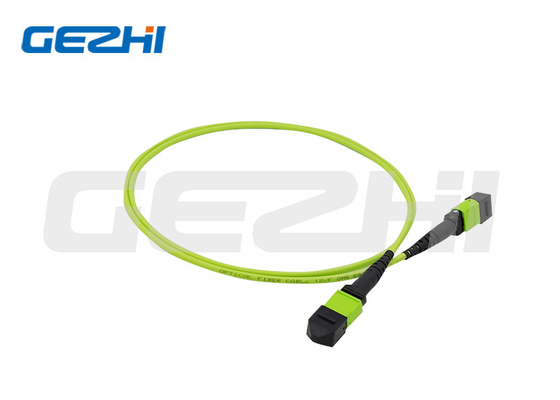 Cable de parche OM5 MPO para FTTX / Centro de datos / Sistema óptico