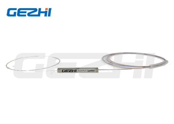 Divisor PLC de fibra óptica 1x2 de 1260-1650nm con fibra G657A1 para aplicaciones FTTH