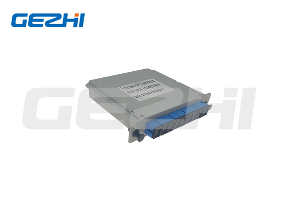 Tarjeta del casete del divisor 1x8 del PLC de la fibra óptica de G657A que inserta el módulo