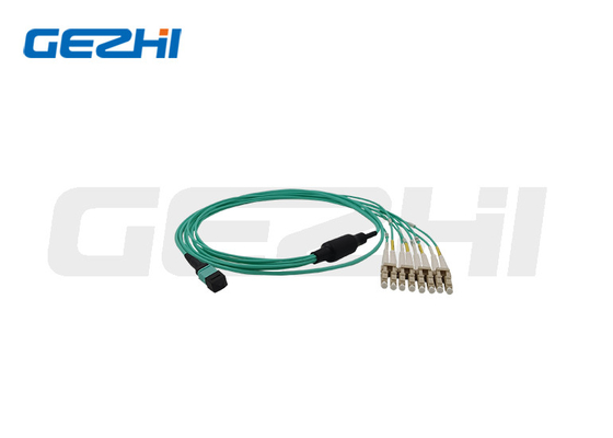 Cable de parche multimodo de bajo PDL MPO OM3 12 Fibra MPO Cable de tronco