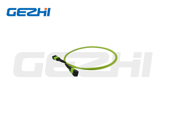 LC OM3 8f MPO Cordón de parche de fibra óptica FTTX MPO cable de parche