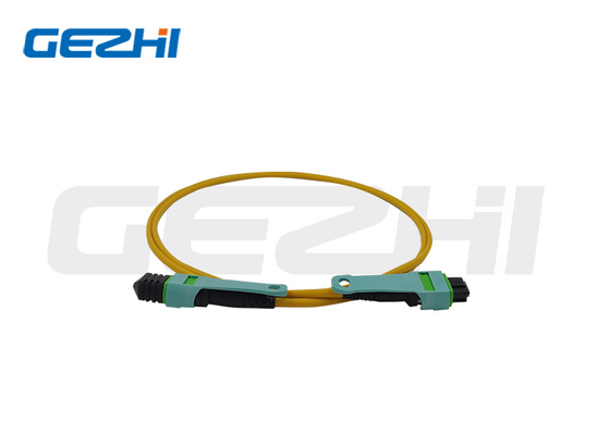 144 Núcleo Mtp / Mpo Trunk Fiber Patch Cord Cable Os2