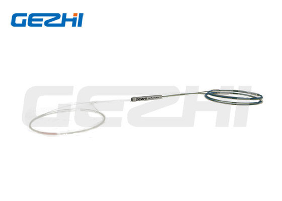 Divisor PLC de Fibra Desnuda 1x8 Tipo Tubo de Acero para FTTH con Fibra G657A1