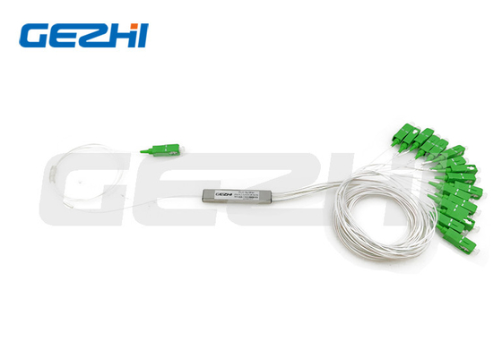 Divisor 1*16 del PLC de la fibra óptica de la red de PON FTTH mini con el conector del SC APC