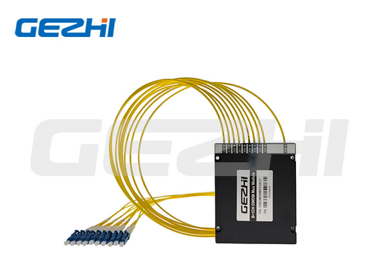 El estante del módulo 2In1 de 8CH DWDM con voz pasiva doble del mux de la fibra DWDM filtra redes de los canales 1x8