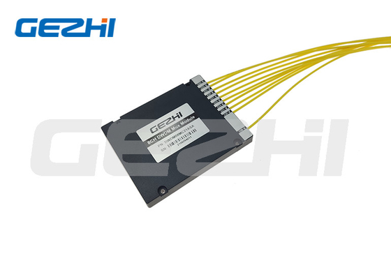 8ch Dwdm módulo de fibra Dwdm Mux filtros pasivos para redes 8ch