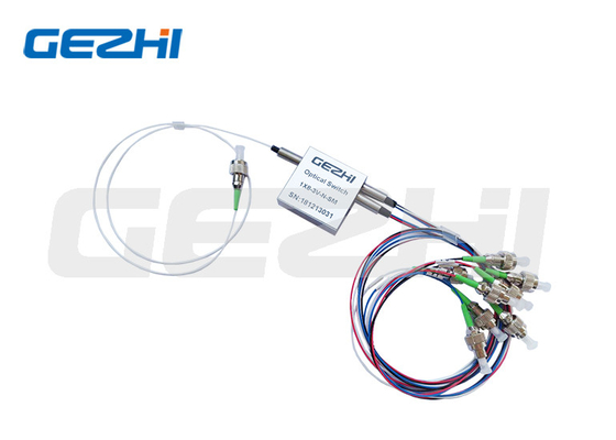 Interruptor óptico 1xx8t del conector mecánico unimodal del interruptor óptico LC/UPC