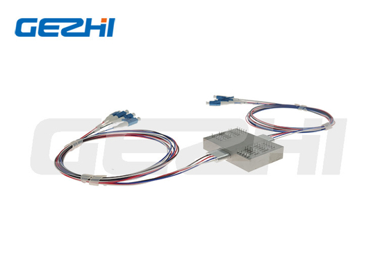 4x4 Min Fibra Ethernet Switch aislador óptico de fibra óptica de modo único 3V