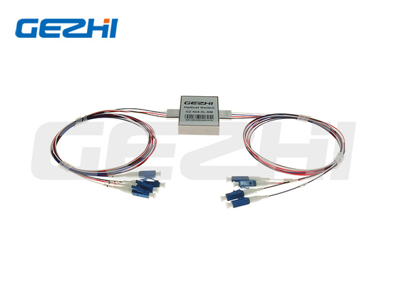 4x4 interruptores de fibra óptica con tiempo de conmutación rápido