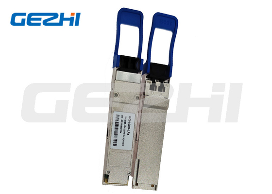 Módulo de transceptor óptico conectable en caliente Qsfp-100g-Zr4-S Compatible con Sff-8431 Iee802