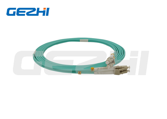 LC OM3/OM4 8/12/24f MPO/MTP cable de parche de fibra óptica MPO con conexión de cable de 12 núcleos