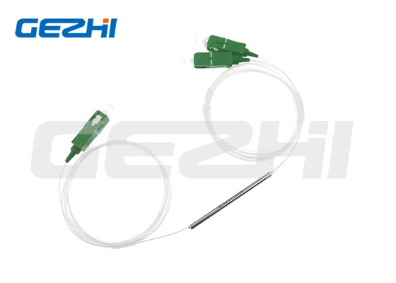 De FTTX FTTH 1X2 FBT del acoplador 2 mini FBT divisor 1310nm o 1550nm de la manera SC/APC