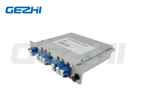 ABS Material PLC Splitter 1X8 para longitud de onda de 1260-1650 nm en aplicaciones FTTH