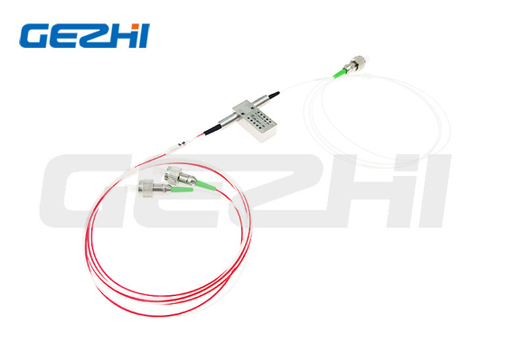 1650nm 3 puertos conmutadores de fibra óptica Industrial Lc / Upc conector