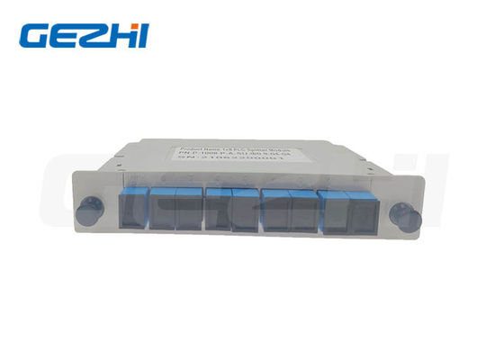 inserción de la tarjeta del casete de la caja del divisor LGX del PLC de 1260nm 1650nm 1x8 1x16
