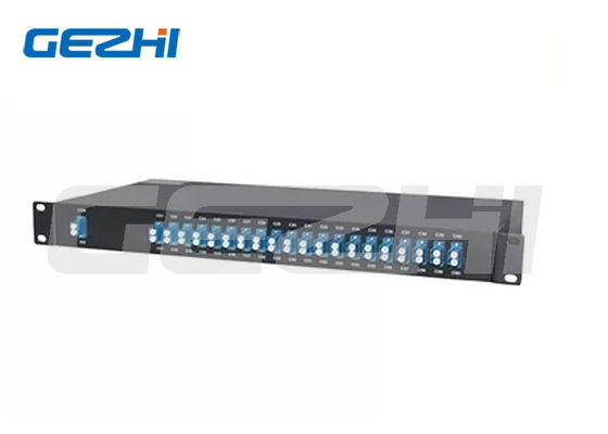Módulo DWDM AAWG de 40 canales, MUX DEMUX, Fibra única, Longitud de 0,7 m para transmisión WDM