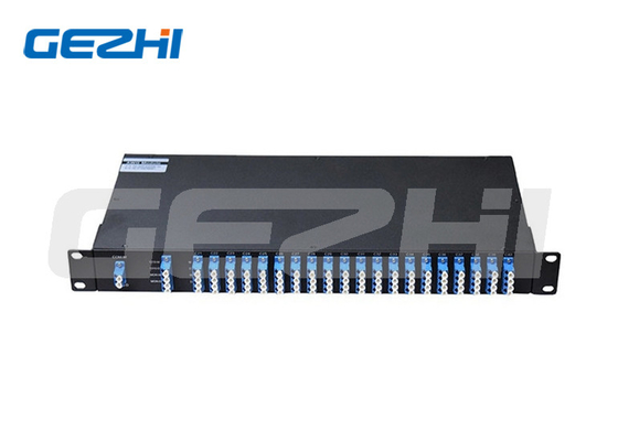 Red óptica pasiva DWDM PON Rackmount 40CH Modo único