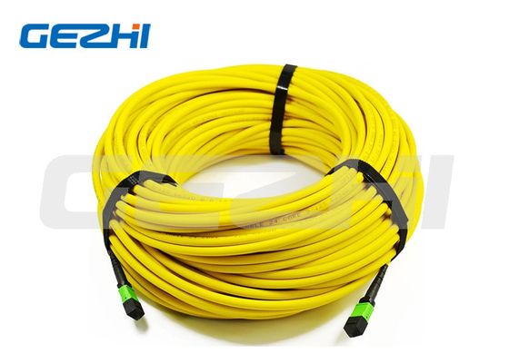 Cable troncal de fibra óptica MPO/APC 24 núcleos 48 núcleos Sm Ofnp