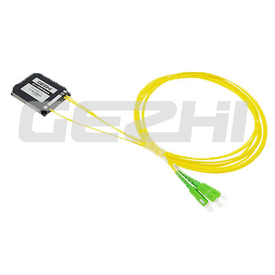 Dispositivo DWDM Mux Demux para banda C y banda L con baja pérdida de inserción ≤ 7,0 dB y temperatura de funcionamiento amplia -40°C~+85°C