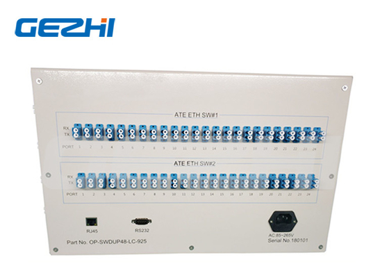 montaje en rack del interruptor óptico de la matriz 48*2x4 para mantener el sistema