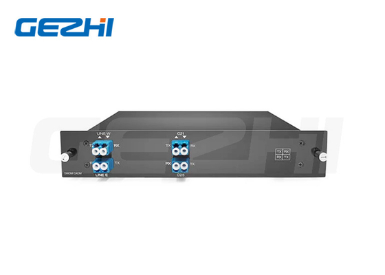 Modulo OADM de doble fibra pasivo de 2 canales de 100 GHz Multiplexador DWDM