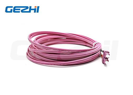 SC a LC Duplex OM4 Cordón de parche de fibra para el centro de datos