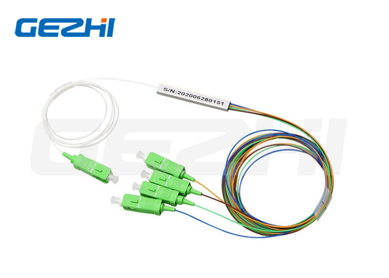 1x4 1x8 1x16 Fibra óptica PLC Splitter para la red FTTH FTTx FTTB