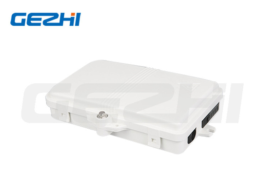 Caja de terminación óptica mini FTTH de 6 núcleos Caja de distribución de fibra con adaptador SC