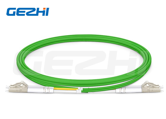 LC UPC a LC UPC Cable de parche doble OM5 850/1300nm para FTTH