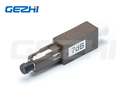 Atenuador de Fibra Óptica Monomodo Personalizado MU/UPC con Longitud de Onda de 1260~1620nm y Atenuación de 1~25dB con Virola de Cerámica de Zirconio