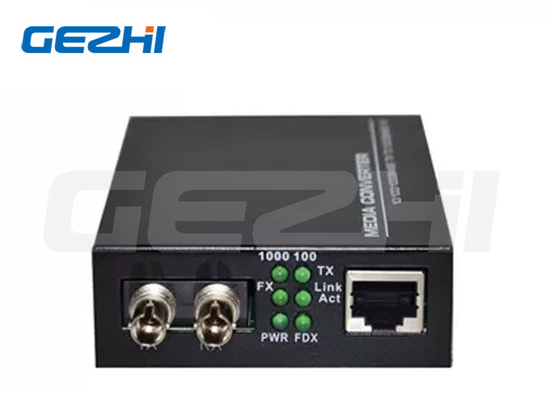 850nm 550m Convertidor de medios de fibra multimodo de 1000base-Tx a 1000base-Sx St
