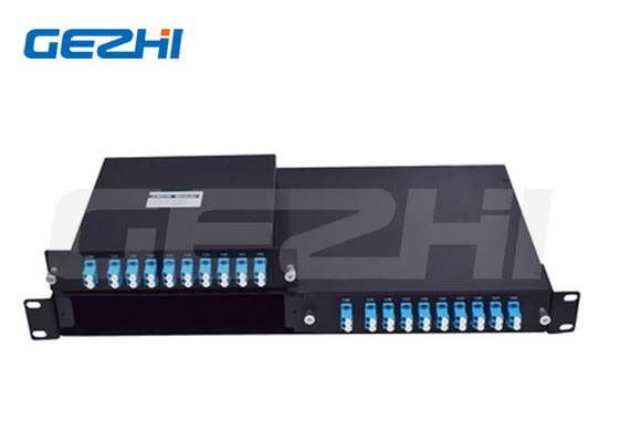 Ranura clasificada mitad del módulo 1270-1610nm 1U LGX 2 de 18CH CWDM en 1 casete