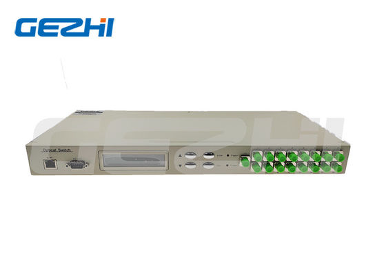 1x16 MEMS Optical Switch Rackmount con Control RS232 para Redes de Fibra Óptica