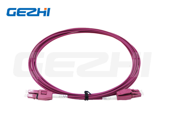 Cable de fibra óptica dúplex LC/PC Uniboot Intercambio de polaridad LSZH 5m Cable de parche