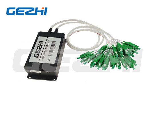 1x32 Interruptor óptico de fibra óptica multicanal de modo único y interruptor óptico multimodo