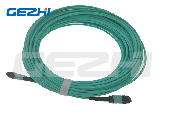 MPO OM3 MTP/MPO 12 Cables de fibra óptica multimodo de 12 hebras
