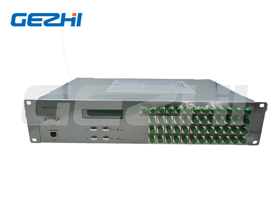 Alta estabilidad FSW 1x48 Switch de fibra óptica de 19 pulgadas 2U Rackmount 1260 ~ 1650nm Modo único