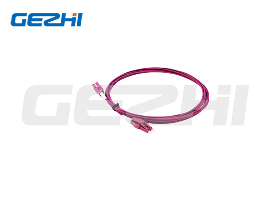 Cable de parche de 5 m polaridad reversible LC/PC Uniboot OM4 cables de parche
