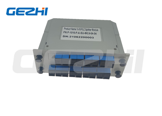 1x32 PLC Splitter Cassette Plug-in Tipo de divisor óptico Insertar Cassette Tipo de divisor PLC