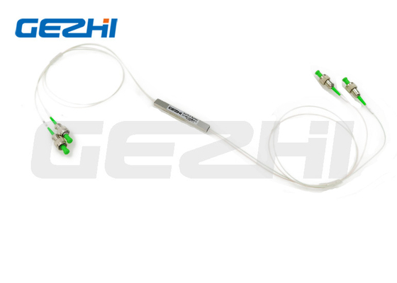 2X2 Mini PLC Divididor de fibra óptica de 2 vías Divididor de fibra óptica de PLC con conector FC