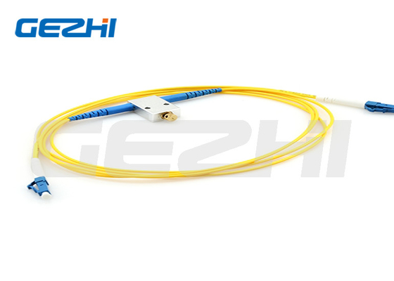 Modo único 0-60dB SC LC UPC en línea en línea VOA atenuador de fibra óptica variable