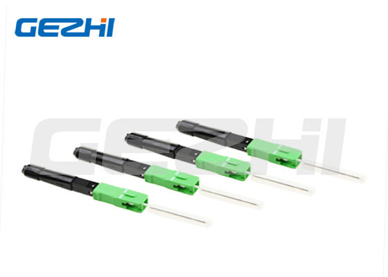 SC APC Hot Melt Splice en el conector Conector rápido de fibra óptica