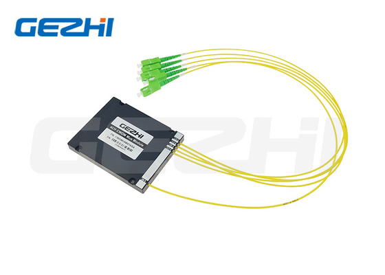 Alta estabilidad y fiabilidad 4CH módulo MUX CWDM,1470/1490/1510/1530nm caja ABS CWDM