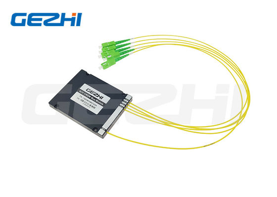 Alta estabilidad y fiabilidad 4CH CWDM MUX Modulo con longitud de onda de 1470/1490/1510/1530nm en caja ABS