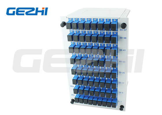 Modulo de inserción de plástico tipo casete 1*64 PLC Splitter 130*101*206mm