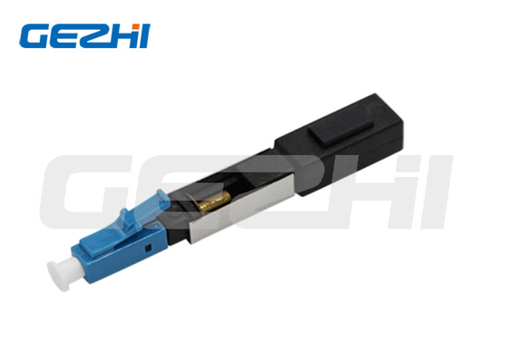 LC Conector rápido de fibra óptica recta de modo único Conectores de fibra óptica de modo múltiple