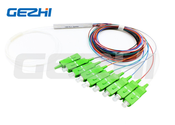 Fibra óptica 1x4/1x8 Mini PLC Splitter G657A Tipo de fibra 3,8-24,5 dB pérdida de inserción garantizada
