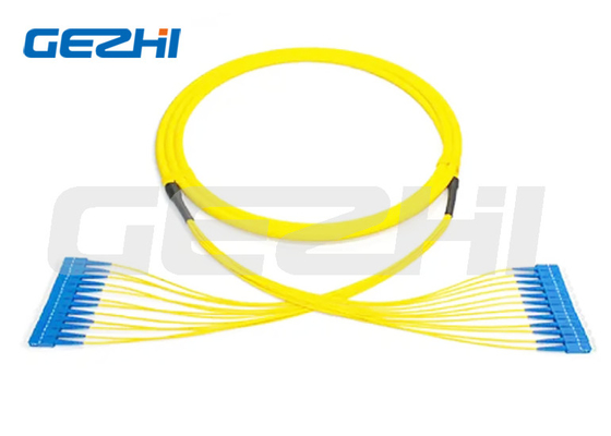 Cordón de parche de fibra óptica SMA-905XX duradero para comunicación a larga distancia